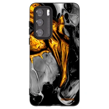Etui na Huawei P40 - Black Gold