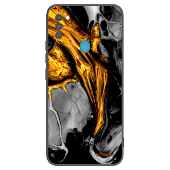 Etui na Samsung Galaxy M11 - Black Gold