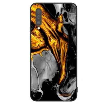 Etui na Samsung Galaxy A50 A505F - Black Gold