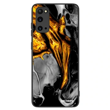 Etui na Samsung Galaxy S20 G980F - Black Gold