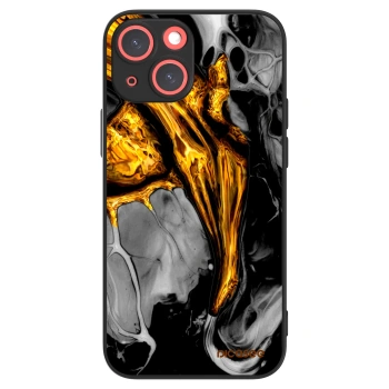 Picasee ULTIMATE CASE na Apple iPhone 13 mini - Black Gold