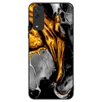 Etui na Vivo Y11s - Black Gold