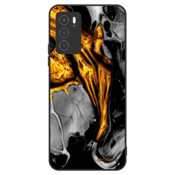 Etui na OPPO A16s - Black Gold