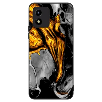 Etui na Vivo Y01 - Black Gold