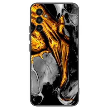 Etui na Samsung Galaxy M13 M135F - Black Gold