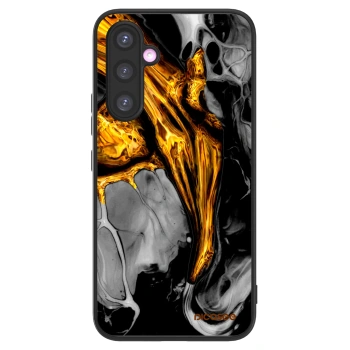 Picasee ULTIMATE CASE na Samsung Galaxy A54 5G A546B - Black Gold