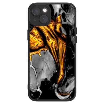 Picasee ULTIMATE CASE na Apple iPhone 15 Plus - Black Gold