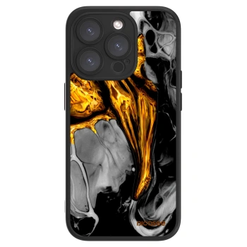 Picasee ULTIMATE CASE na Apple iPhone 15 Pro - Black Gold