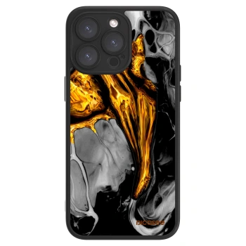 Picasee ULTIMATE CASE na Apple iPhone 15 Pro Max - Black Gold