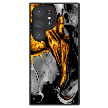 Picasee ULTIMATE CASE PowerShare pro Samsung Galaxy S24 Ultra S928B 5G - Black Gold