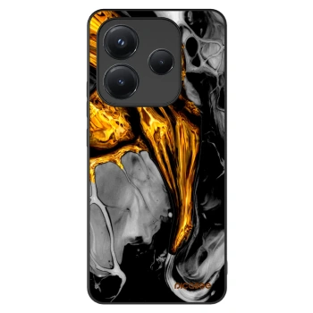 Picasee ULTIMATE CASE na Xiaomi Redmi Note 14 5G - Black Gold