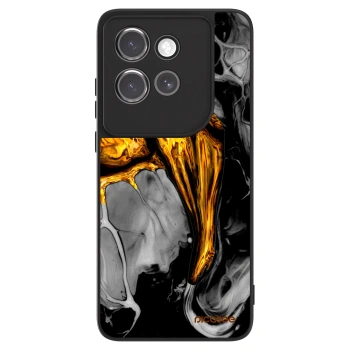 Etui na Motorola Edge 50 Neo - Black Gold