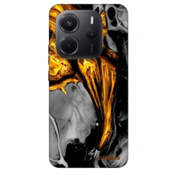 Etui na Xiaomi Redmi Note 14 5G - Black Gold