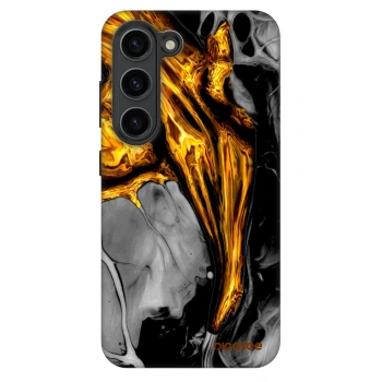 Etui na Samsung Galaxy S23 5G - Black Gold
