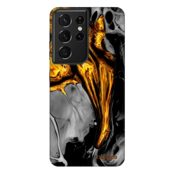 Etui na Samsung Galaxy S21 Ultra 5G G998B - Black Gold