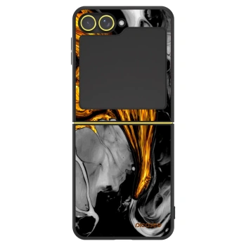 Etui na Samsung Galaxy Z Flip7 FE 5G - Black Gold