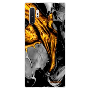 Etui na Samsung Galaxy Note 10+ N975F - Black Gold