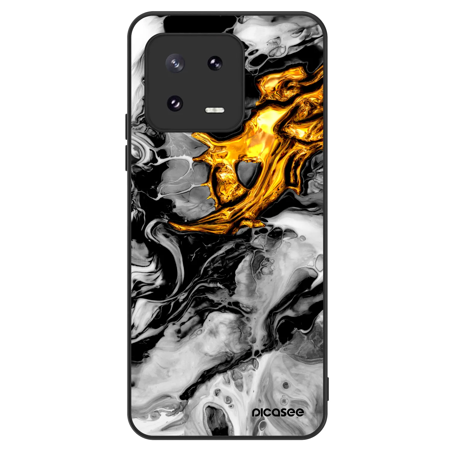 Picasee ULTIMATE CASE na Xiaomi 13 Pro - Black Gold 2