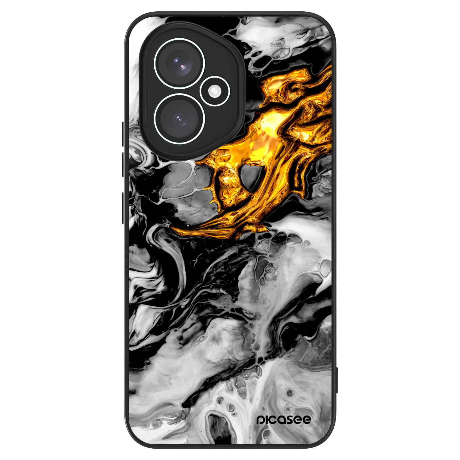 Picasee ULTIMATE CASE na Honor 400 5G - Black Gold 2