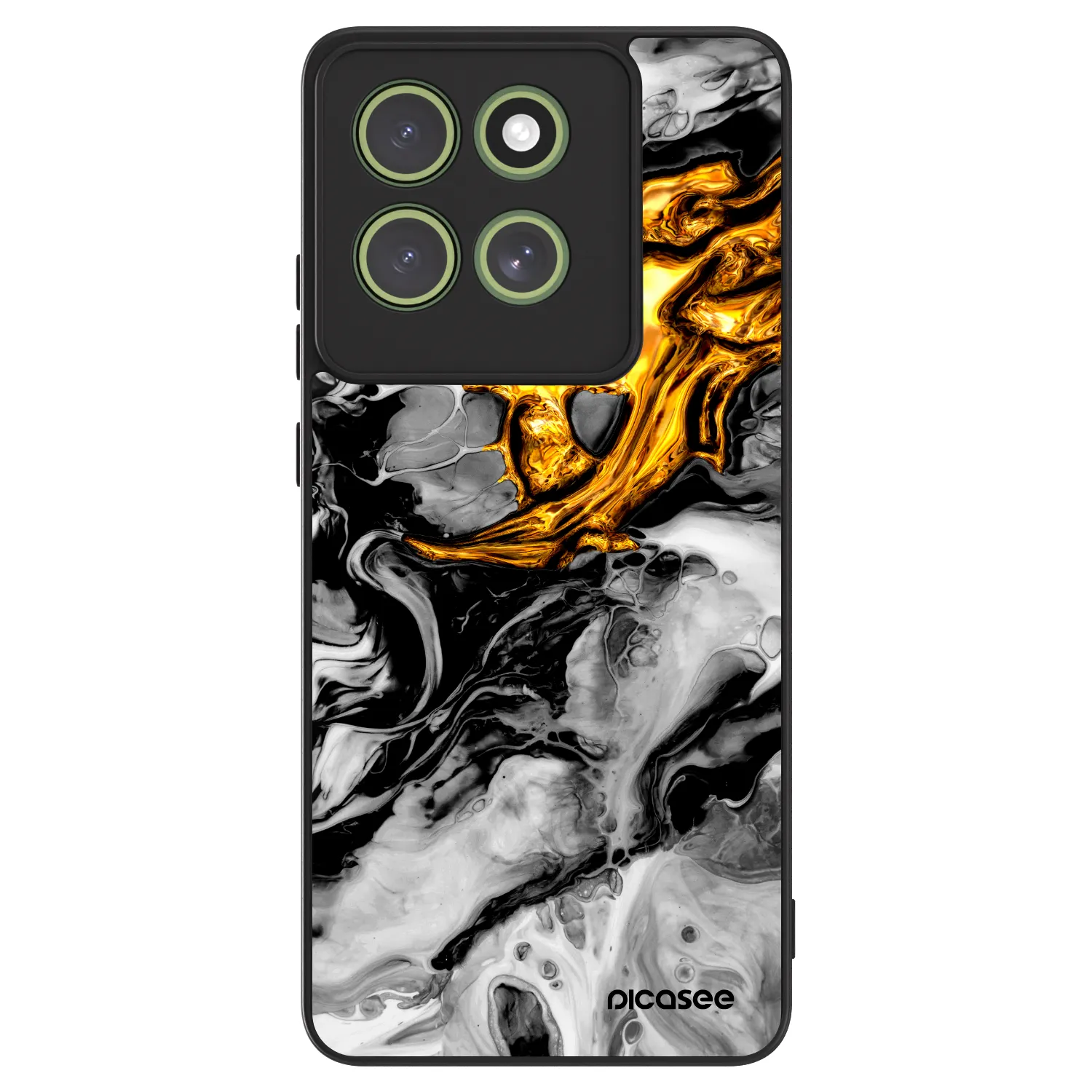 Picasee ULTIMATE CASE na Motorola Moto G86 Power 5G - Black Gold 2