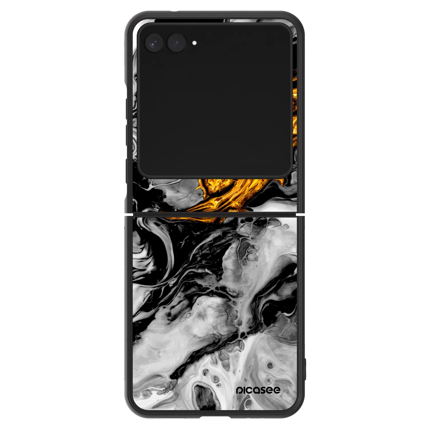 Picasee ULTIMATE CASE na Motorola Razr 60 - Black Gold 2