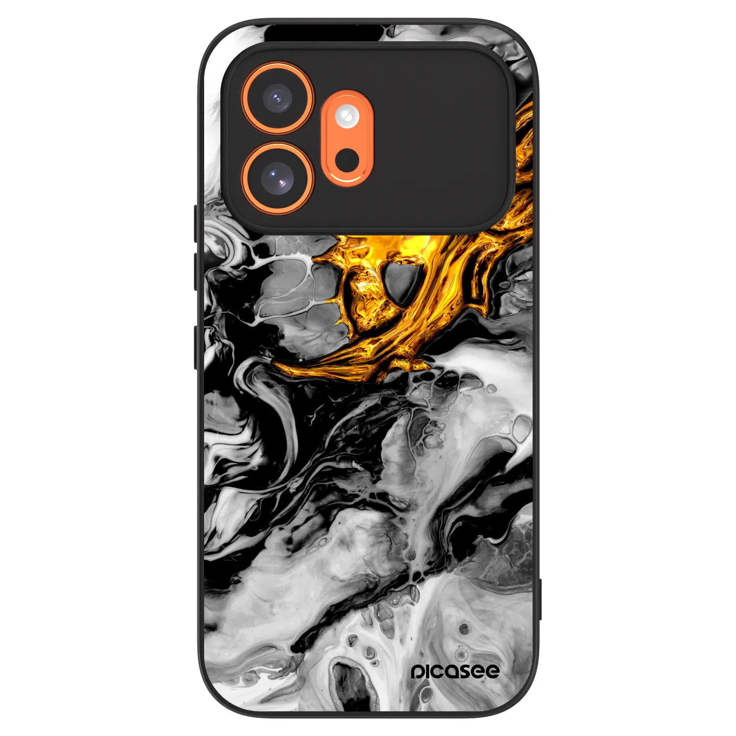 Picasee ULTIMATE CASE na Honor 600 - Black Gold 2