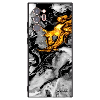 Etui na Samsung Galaxy Note 20 Ultra - Black Gold 2