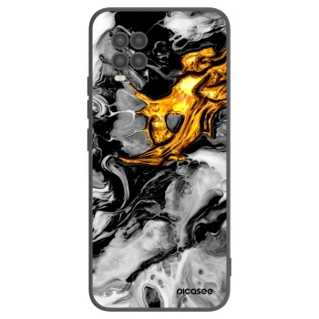 Etui na Xiaomi Mi 10 Lite - Black Gold 2