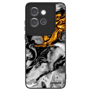 Etui na Motorola Edge 50 Neo - Black Gold 2