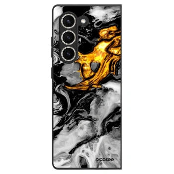 Etui na Samsung Galaxy Z Fold5 5G - Black Gold 2