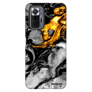 Etui na Xiaomi Redmi Note 10 Pro - Black Gold 2