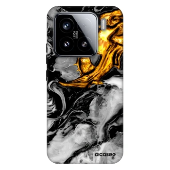 Picasee Fashion Case na Xiaomi 15 - Black Gold 2
