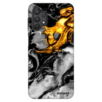 Etui na Samsung Galaxy A32 5G A326B - Black Gold 2