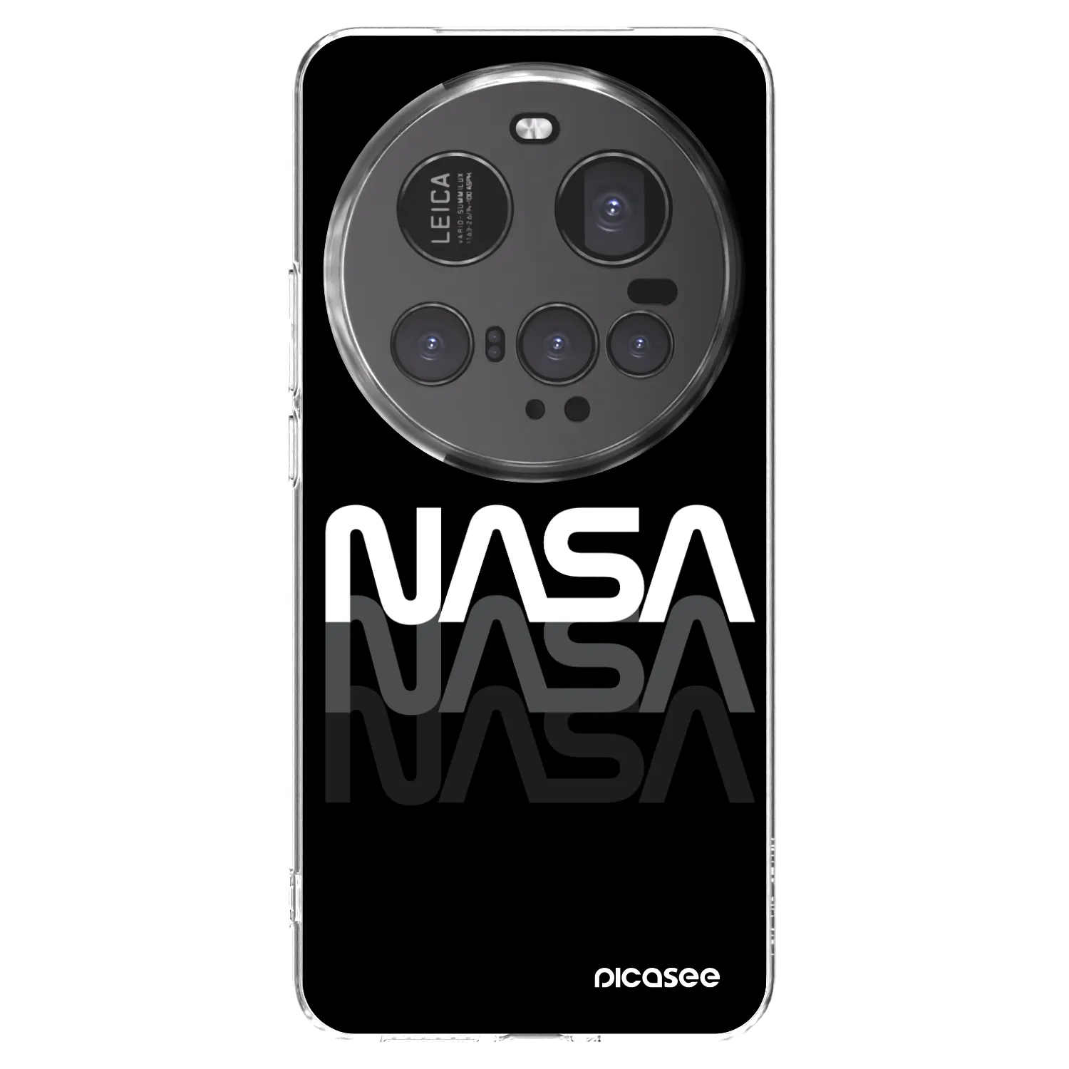 Picasee silikonowe przeźroczyste etui na Xiaomi 15 Ultra - NASA Triple