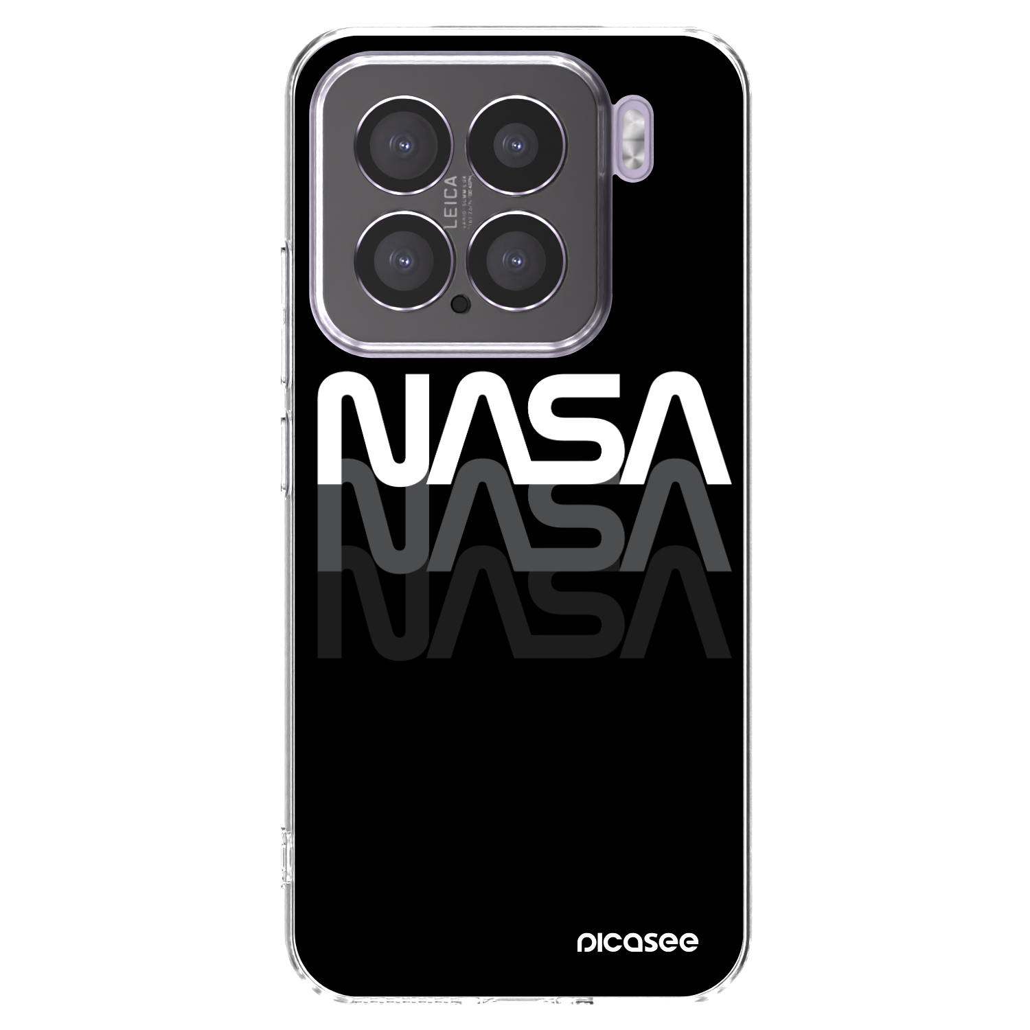 Picasee silikonowe przeźroczyste etui na Xiaomi 15 - NASA Triple