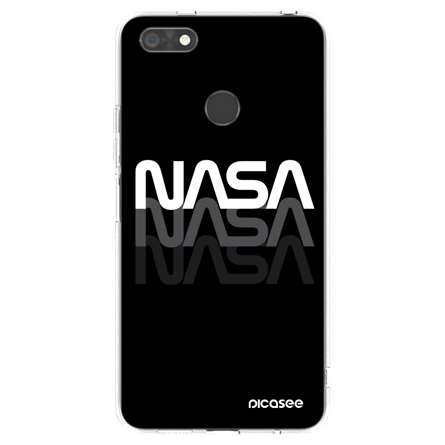 Picasee silikonowe przeźroczyste etui na Huawei P9 Lite Mini - NASA Triple