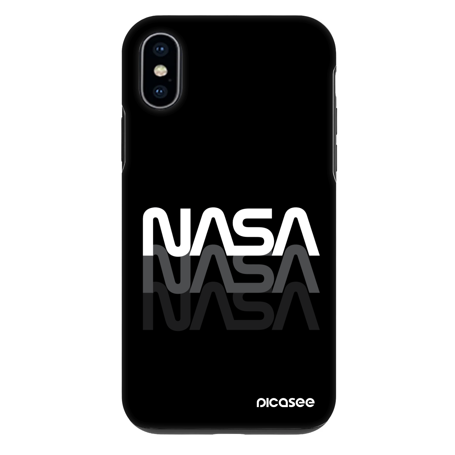 Picasee Fashion Case na Apple iPhone X/XS - NASA Triple