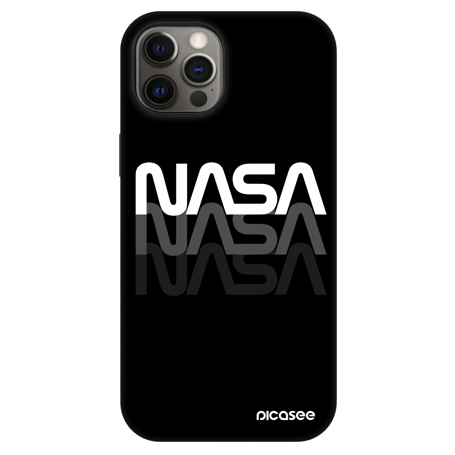 Picasee Fashion Case MagSafe na Apple iPhone 12 - NASA Triple