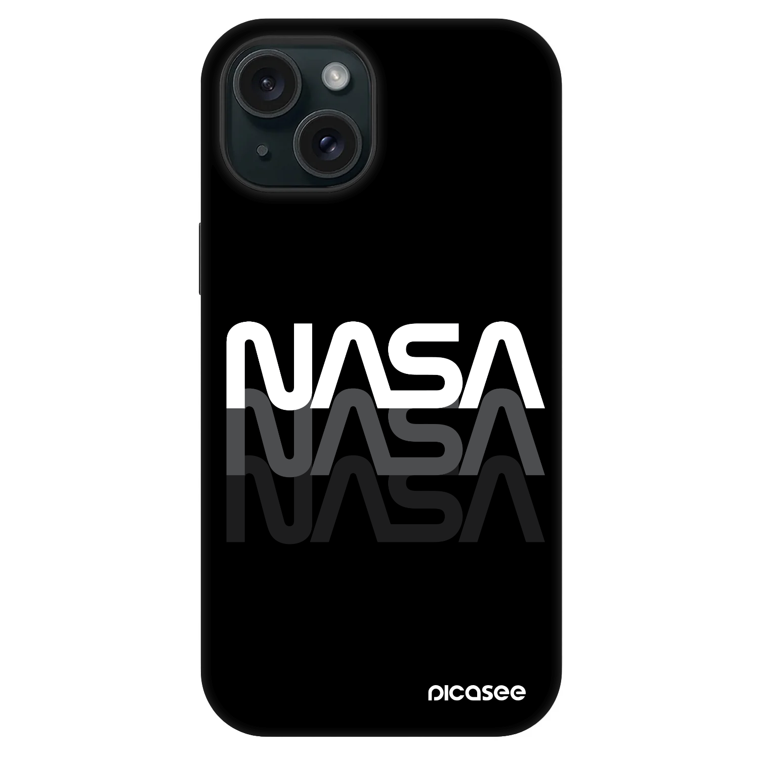 Picasee Fashion Case MagSafe na Apple iPhone 15 - NASA Triple