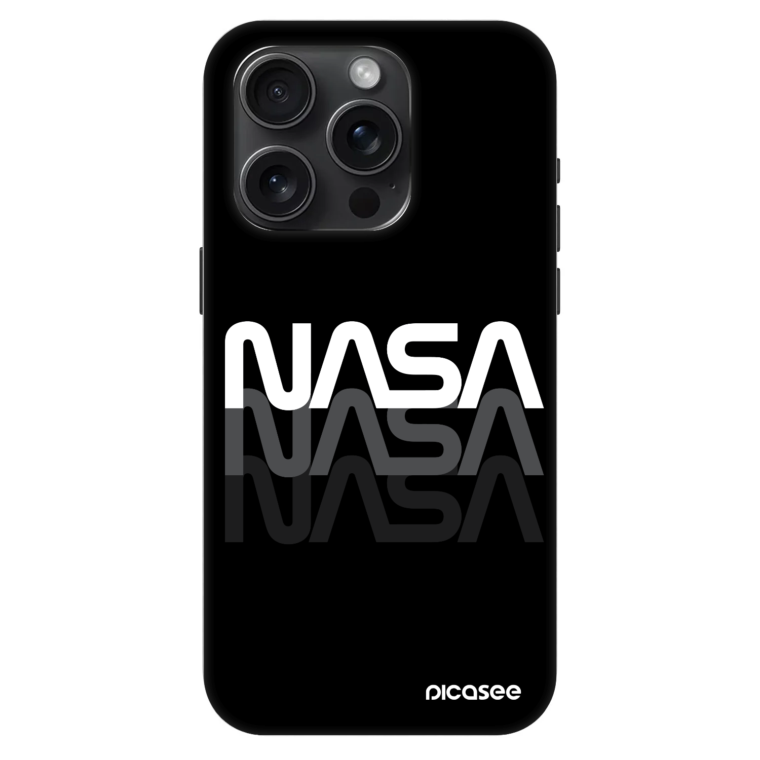 Picasee Fashion Case MagSafe na Apple iPhone 15 Pro - NASA Triple