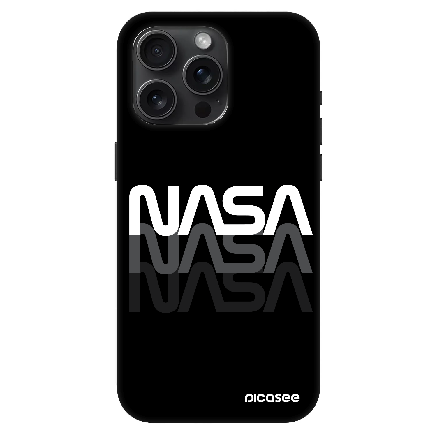 Picasee Fashion Case MagSafe na Apple iPhone 15 Pro Max - NASA Triple