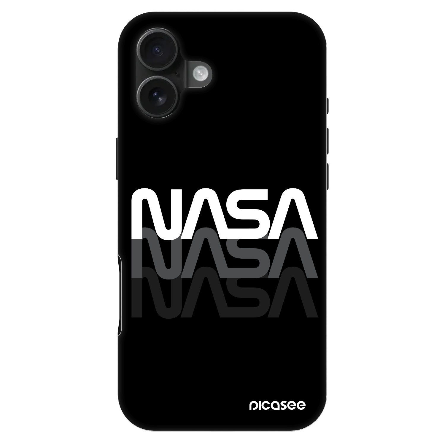 Picasee Fashion Case MagSafe na Apple iPhone 16 Plus - NASA Triple