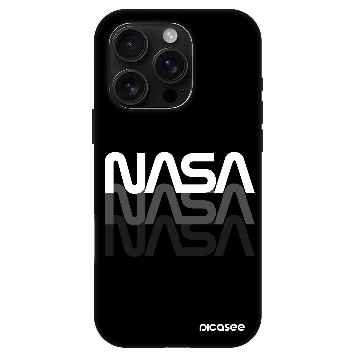 Picasee Fashion Case MagSafe na Apple iPhone 16 Pro - NASA Triple
