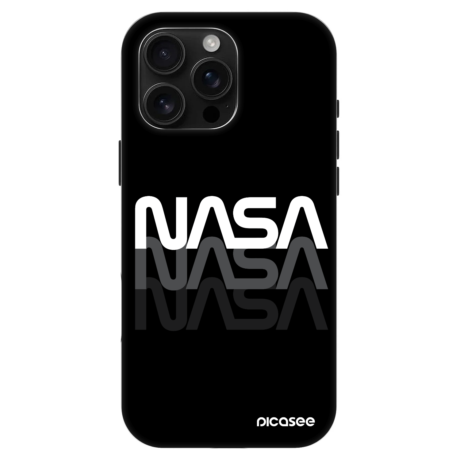 Picasee Fashion Case MagSafe na Apple iPhone 16 Pro Max - NASA Triple