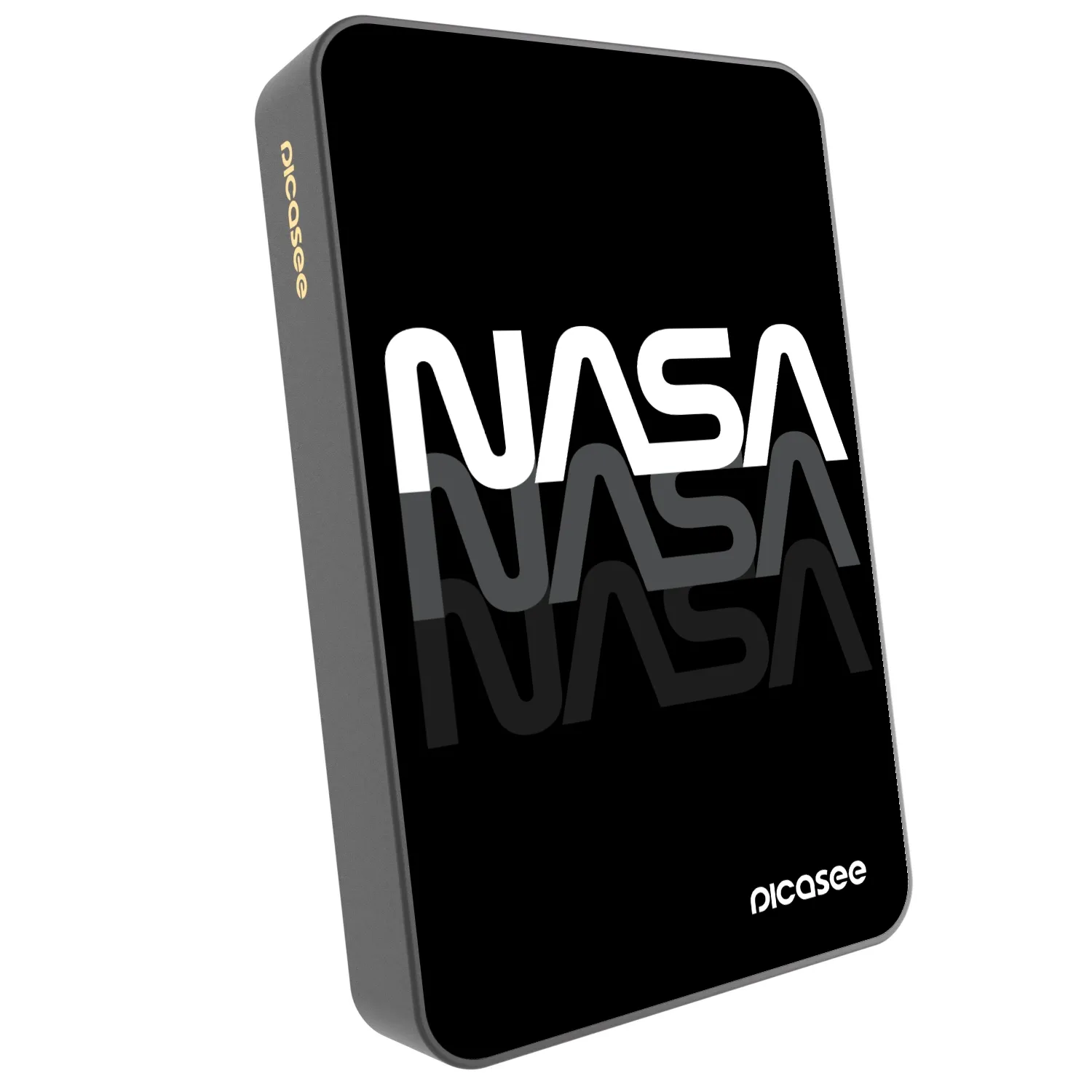 Picasee Powerbank z MagSafe 10 000 mAh Szary - NASA Triple