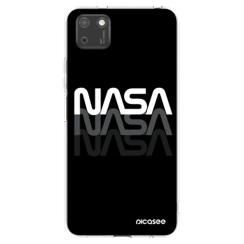 Picasee silikonowe przeźroczyste etui na Huawei Y5P - NASA Triple