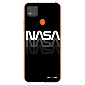 Picasee silikonowe przeźroczyste etui na Xiaomi Redmi 9C - NASA Triple