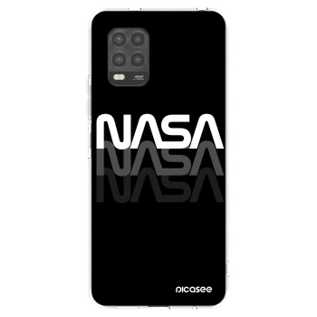 Picasee silikonowe przeźroczyste etui na Xiaomi Mi 10 Lite - NASA Triple