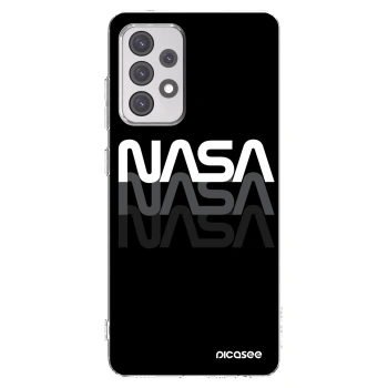 Picasee silikonowe przeźroczyste etui na Samsung Galaxy A52 5G A525F - NASA Triple
