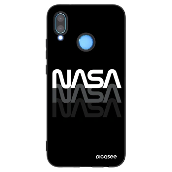 Picasee silikonowe czarne etui na Huawei P20 Lite - NASA Triple